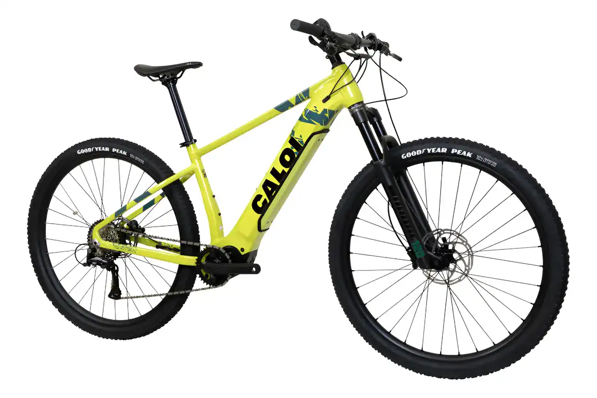 Bicicleta elétrica de entrega com design moderno e alta performance para delivery sustentável.